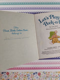 Vintage 1981 1st Printing Let's Play Peek-a-Boo First Little Golden Book Miniature Hardcover