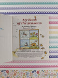 Vintage 1982 My Book of the Seasons First Little Golden Book Miniature Hardcover