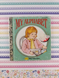 Vintage 1981 1st Printing My Alphabet First Little Golden Book Miniature Hardcover