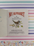 Vintage 1981 1st Printing My Alphabet First Little Golden Book Miniature Hardcover