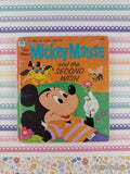 Vintage 1973 Disney's Mickey Mouse & the Second Wish Whitman Tell-A-Tale Miniature Hardcover