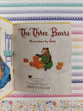 Vintage 1960 The Three Bears Whitman Tell-a-Tale Miniature Hardcover