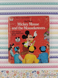 Vintage 1977 Disney's Mickey Mouse & the Mousketeers: The Animal Guessing-Game Book Whitman Tell-a-Tale Miniature Hardcover