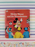 Vintage 1977 Disney's Mickey Mouse & the Mousketeers: The Animal Guessing-Game Book Whitman Tell-a-Tale Miniature Hardcover