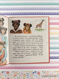 Vintage 1977 Disney's Mickey Mouse & the Mousketeers: The Animal Guessing-Game Book Whitman Tell-a-Tale Miniature Hardcover