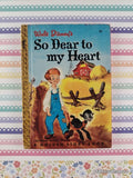 Vintage 1950 Disney's So Dear to My Heart Golden Story Book Hardcover