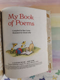 Vintage 1985 My Book of Poems Little Golden Book Hardcover