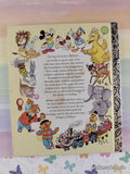 Vintage 1985 My Book of Poems Little Golden Book Hardcover