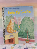 Vintage 1989 Buster Cat Goes Out Little Golden Book Hardcover