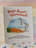 Vintage 1985 Bugs Bunny: Marooned! Little Golden Book Hardcover