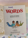 Vintage 1974 Words Little Golden Book Hardcover
