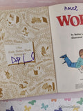 Vintage 1974 Words Little Golden Book Hardcover