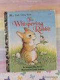 Vintage 1992 The Whispering Rabbit Little Golden Book Hardcover