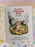 Vintage 2000 My First Counting Book Little Golden Book Hardcover, Like New