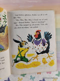 Vintage 1980 8th Printing Rabbit & His Friends Little Golden Book Hardcover