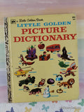 Vintage 1973 27th Printing Little Golden Picture Dictionary Hardcover