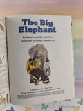 Vintage The Big Elephant Little Golden Book Hardcover