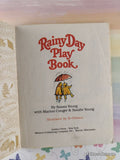 Vintage 1981 Rainy Day Play Book Little Golden Book Hardcover