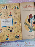 Vintage 1959 1st Printing Huckleberry Hound Builds a House Little Golden Book Hardcover