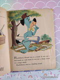 Vintage 1959 1st Printing Huckleberry Hound Builds a House Little Golden Book Hardcover