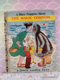 Vintage 1953 1st Printing A Mary Poppins Story: The Magic Compass Little Golden Book Hardcover