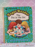 Vintage 1974 The Pet in the Jar Little Golden Book Eager Reader Hardcover
