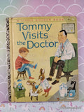 Vintage 1962 1st Printing Tommy Visits the Doctor Little Golden Book Hardcover