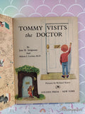 Vintage 1962 1st Printing Tommy Visits the Doctor Little Golden Book Hardcover