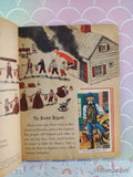 Vintage 1959 1st Printing Firemen & Fire Engines Stamps Little Golden Book Hardcover
