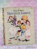 Vintage 1970 Eloise Wilkin's Mother Goose Little Golden Book Hardcover