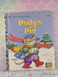 Vintage 1984 Polly's Pet Little Golden Book Hardcover