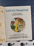 Vintage 1988 1st Printing Let's Go Shopping! Little Golden Book Hardcover