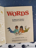 Vintage 1974 Words Little Golden Book Hardcover