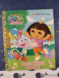 2010 Nickelodeon's Dora the Explorer: Dora's Birthday Surprise! Little Golden Book Hardcover