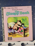 Vintage 1975 The Sleepy Book Little Golden Book Hardcover