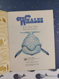 Vintage 1978 Whales Little Golden Book Hardcover