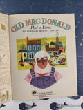 Vintage 1979 14th Printing Old MacDonald Had a Farm Little Golden Book Hardcover