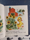 Vintage 1977 The Fuzzy Duckling Little Golden Book Hardcover