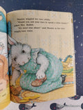Vintage 1987 1st Printing Bunny's New Shoes Little Golden Book Hardcover, Like New