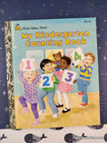 Vintage 1995 My Kindergarten Counting Book Little Golden Book Hardcover