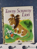 Vintage 1978 10th Printing Tawny Scrawny Lion Little Golden Book Hardcover