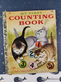 Vintage 1979 22nd Printing My First Counting Book Little Golden Book Hardcover