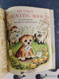 Vintage 1979 22nd Printing My First Counting Book Little Golden Book Hardcover