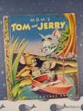 Vintage 1951 1st Printing MGM's Tom & Jerry Little Golden Book Hardcover