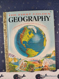 Vintage 1955 1st Printing The First Golden Geography Little Golden Book Hardcover