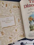 Vintage 1988 1st Printing Tiny Dinosaurs Little Golden Book Hardcover, Like New