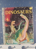 Vintage Dinosaurs Little Golden Book Hardcover