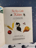 Vintage 1974 The Shy Little Kitten Little Golden Book Hardcover
