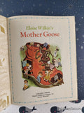 Vintage 1981 15th Printing Eloise Wilkin's Mother Goose Little Golden Book Hardcover