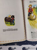 Vintage 1981 15th Printing Eloise Wilkin's Mother Goose Little Golden Book Hardcover